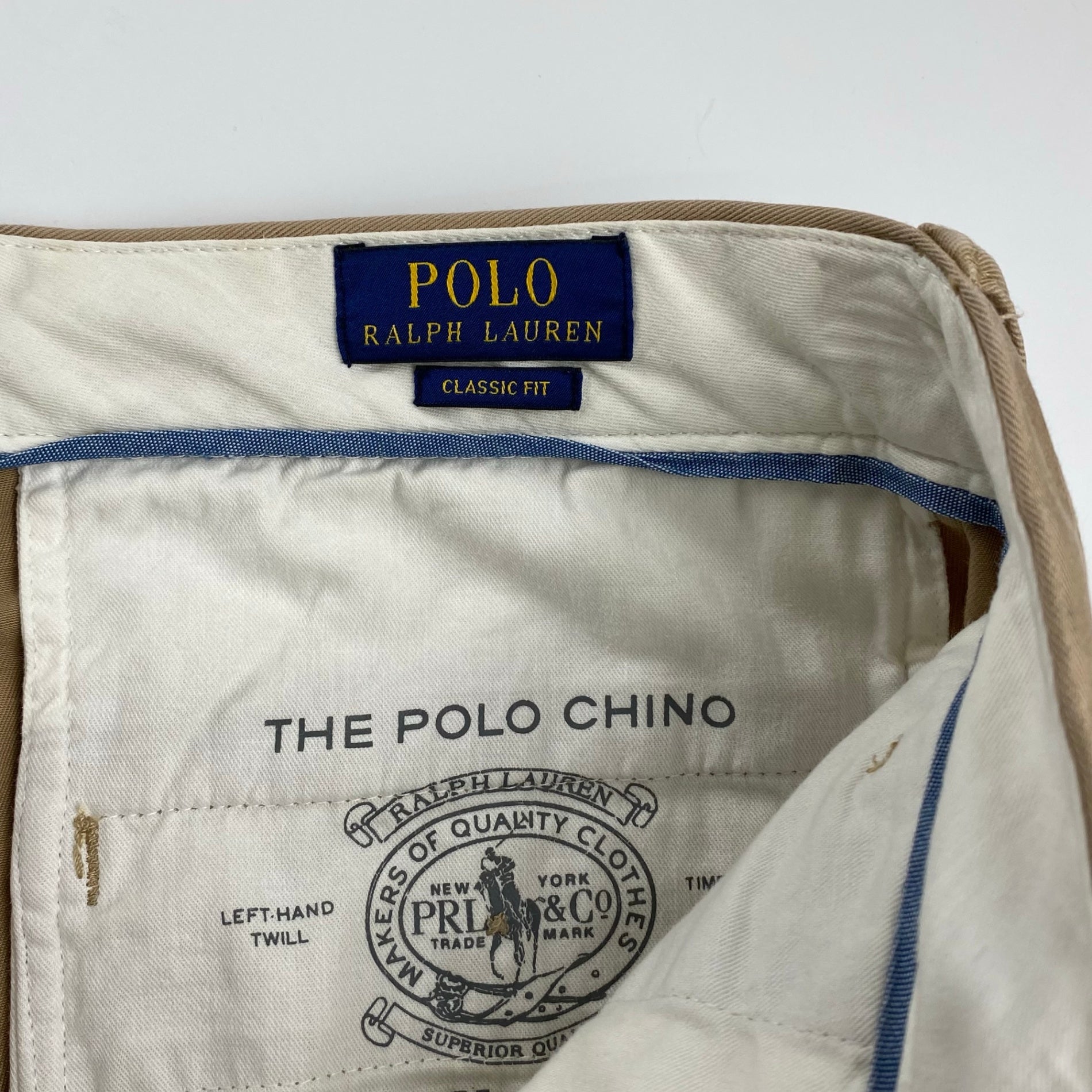 POLO RALPH LAUREN ポロラルフローレン / エンブレム刺繍 5ポケット チノ ポニー刺繍 SIZE:W29 L32