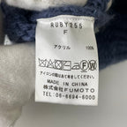 RUBY AND YOU / ノルディック柄オーバーサイズニット amoちゃん SIZE：FREE