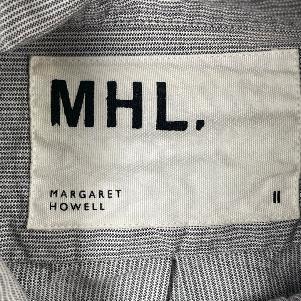 MHL. / 日本製コットンプルオーバーシャツ 参考定価：24,000程度 SIZE：2