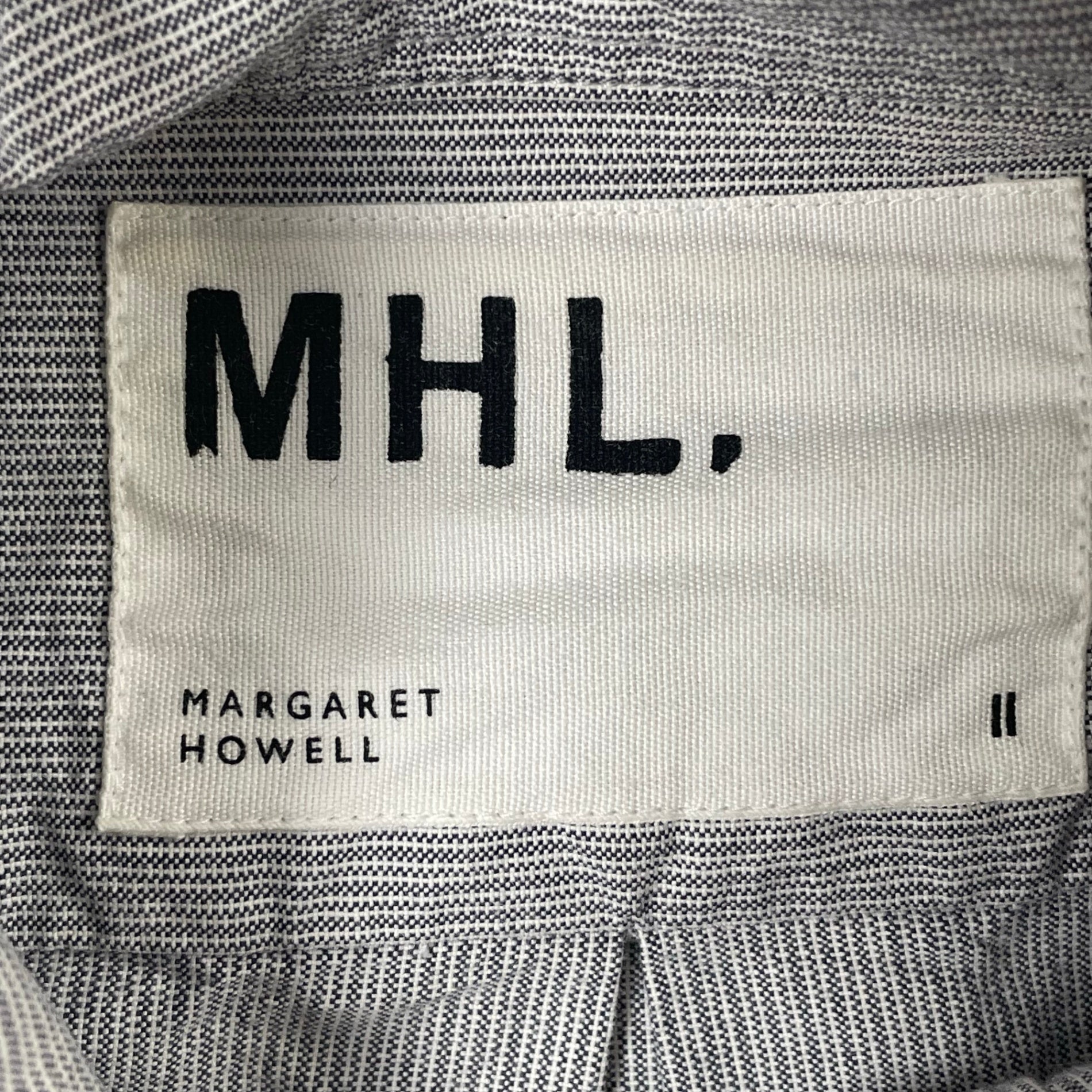 MHL. / 日本製コットンプルオーバーシャツ 参考定価：24,000程度 SIZE：2