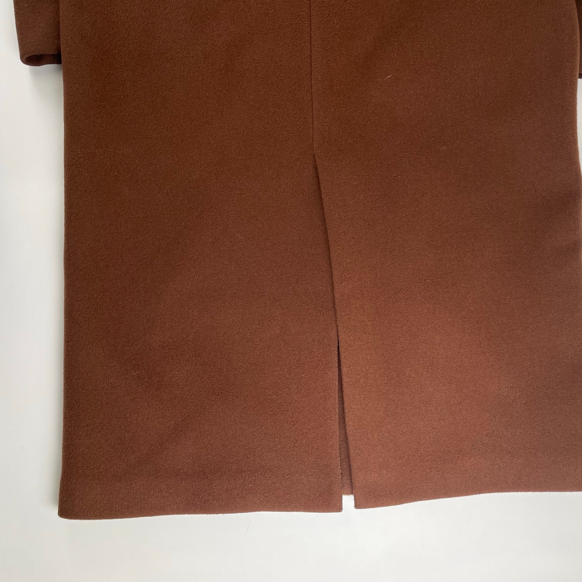 JOURNAL STANDARD ジャーナルスタンダード / スーパー140ビーバーVネックコート ブラウン 参考定価：35,000+tax SIZE:S