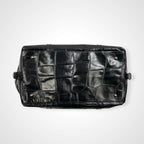 collection PRIVEE? コレクションプリヴェ / レザーボストンバッグ ブラック H.P FRANCE取扱い 参考定価：150,000程度