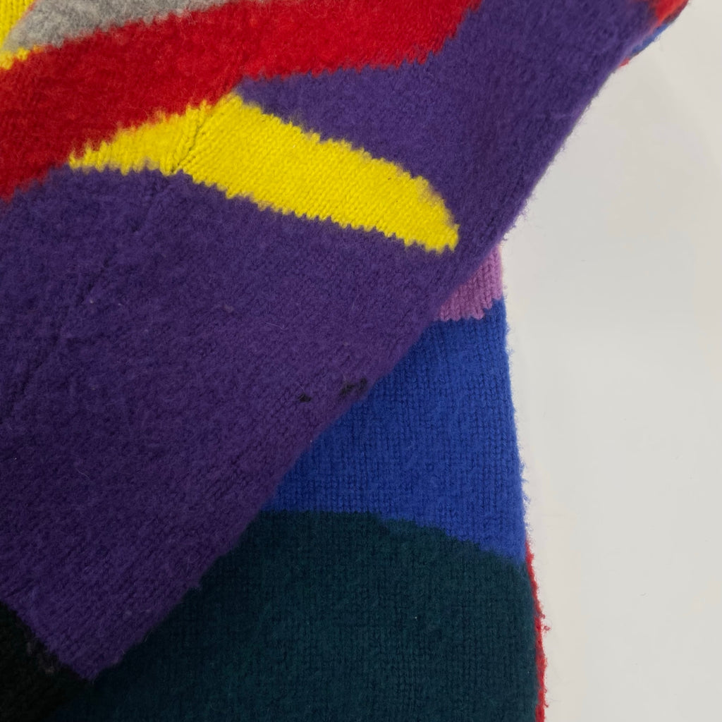 sacai × KAWS サカイ カウズ / Jacquard Knit Pullover タートルネックニット 参考定価：90,000+tax SIZE:3