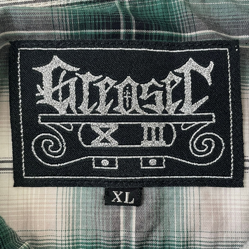 GREASER / シャドーチェックシャツ 参考定価：15,000程度 SIZE:XL