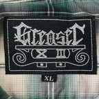 GREASER / シャドーチェックシャツ 参考定価：15,000程度 SIZE:XL