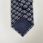 GIORGIO ARMANI / モノグラム 総柄ネクタイ 参考定価：35,000程度