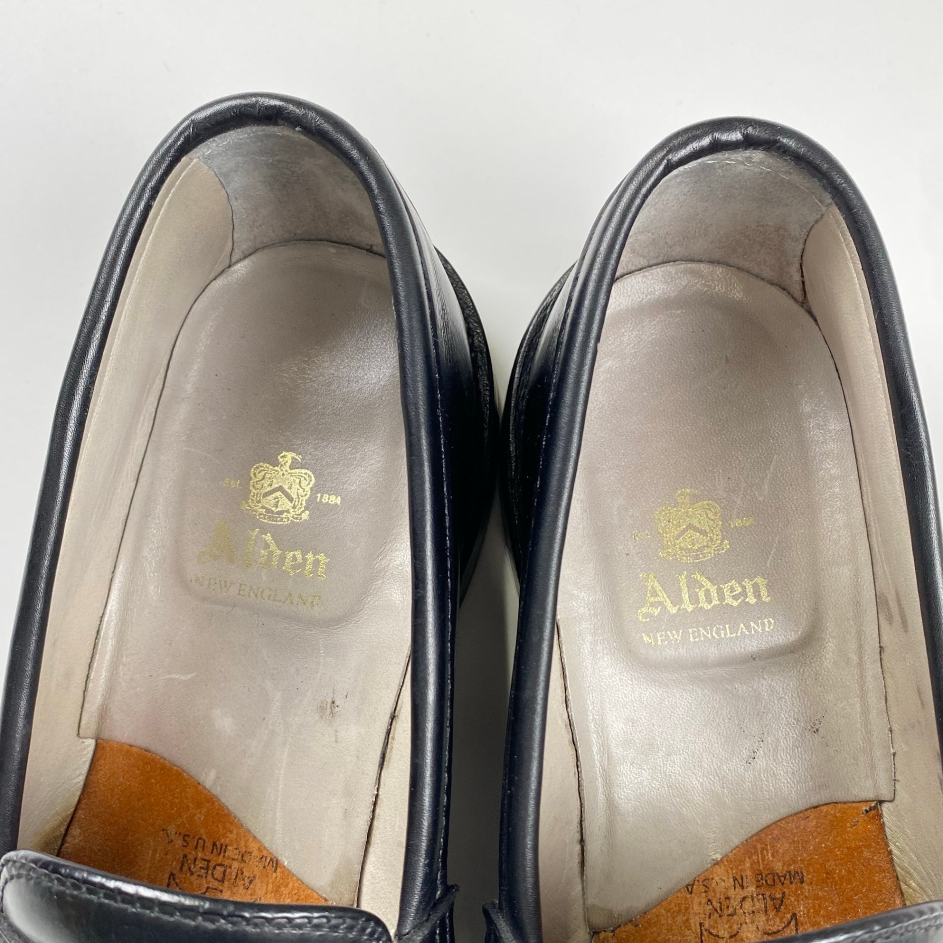 【メンテナンス済】 Alden オールデン / Penny Loafer コインローファー 99267 参考定価：159,000+tax SIZE：8 1/2 D width（約26.5cm）