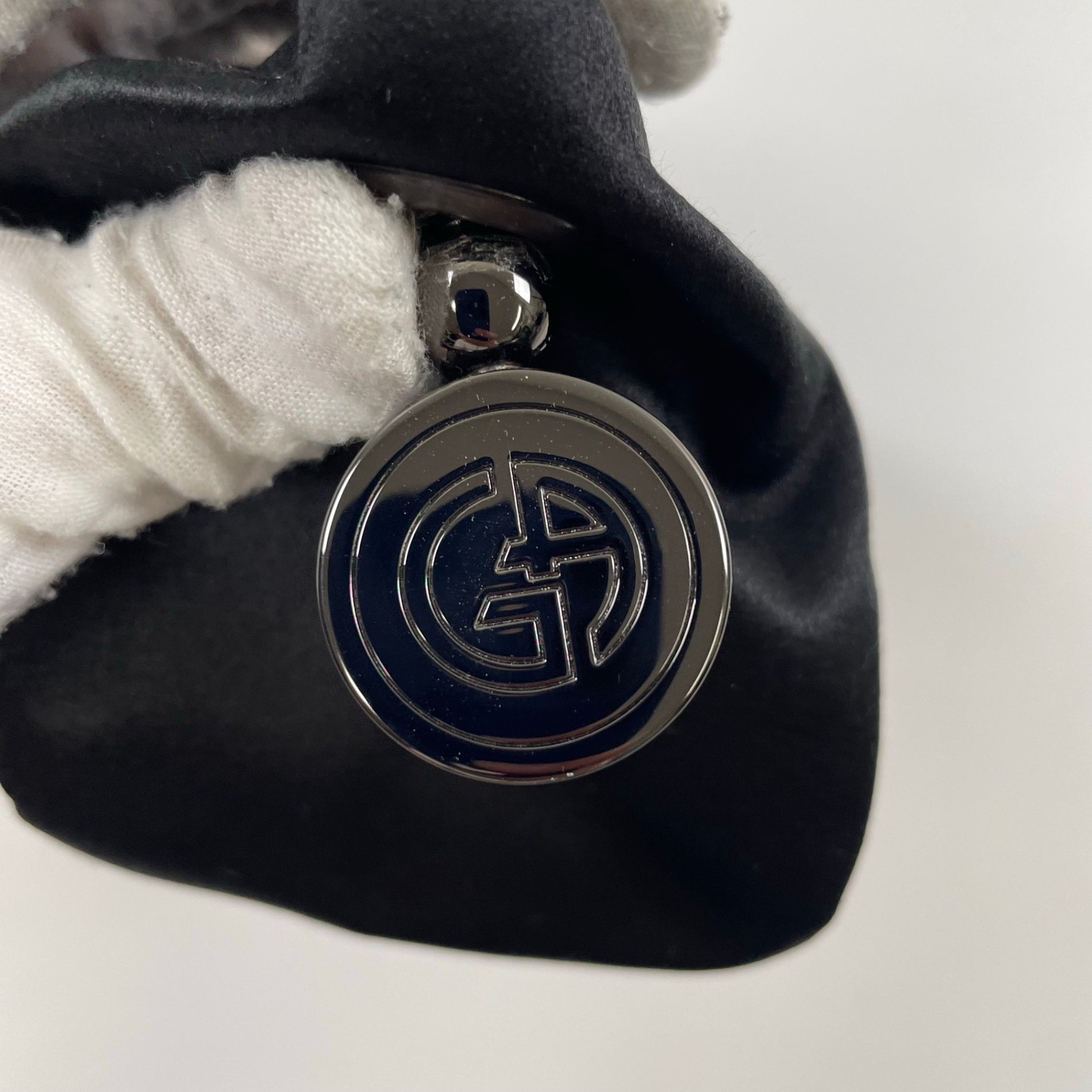 GIORGIO ARMANI / レザーハンドル ミニバッグ LIMITED EDITION 参考定価：180,000程度