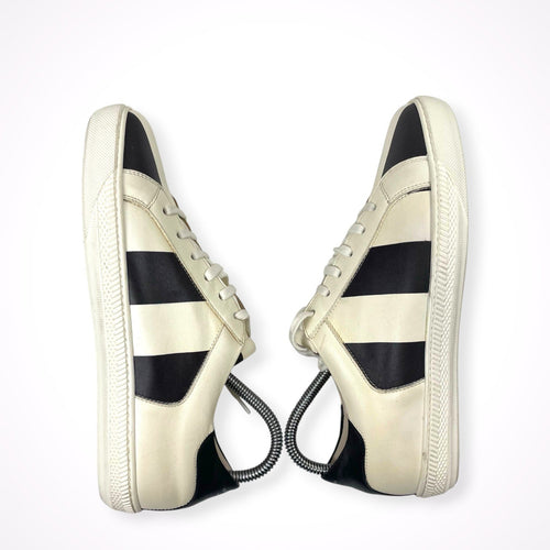 GIORGIO ARMANI / バイカラーレザースニーカー 参考定価：130,000程度 SIZE:38