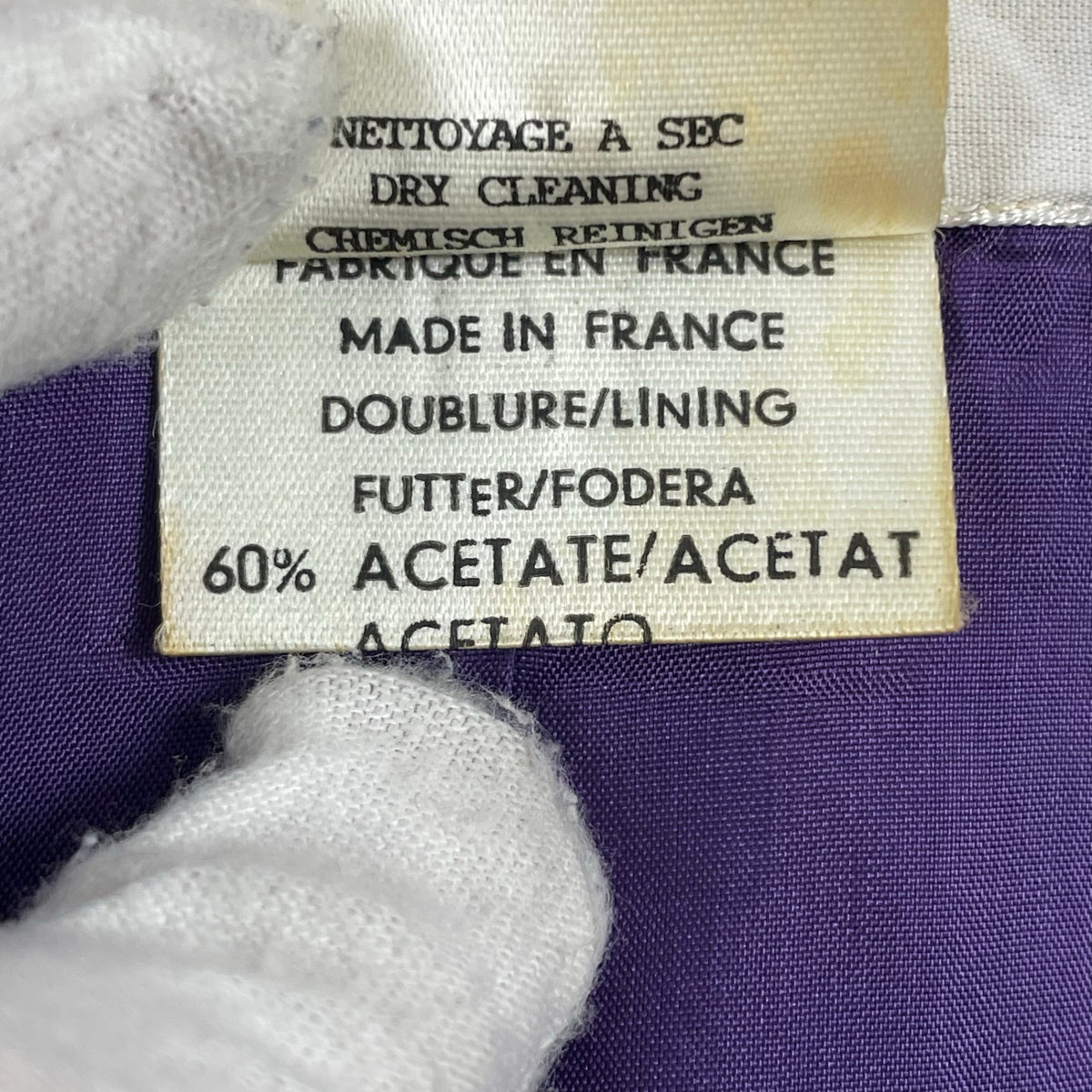 NINA RICCI / ヴィンテージ ジャガードジャケット 参考定価：200,000程度 SIZE:40