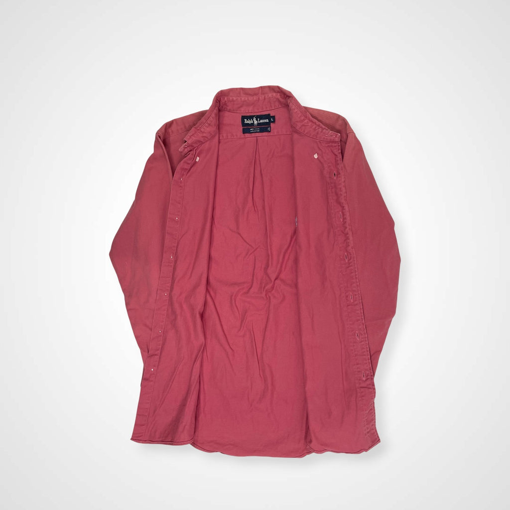 RALPH LAUREN ラルフローレン / USA製 ヴィンテージボタンダウンシャツ ピンク SIZE：L