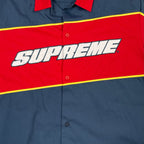 SUPREME / 18SS Color Blocked Work Shirt SIZE:XL
