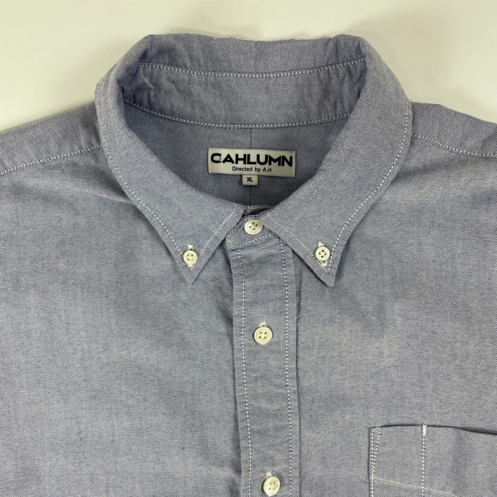 CAHLUMN / Magazine Pocket Oxford B.D Shirt 長谷川昭雄 SIZE：XL
