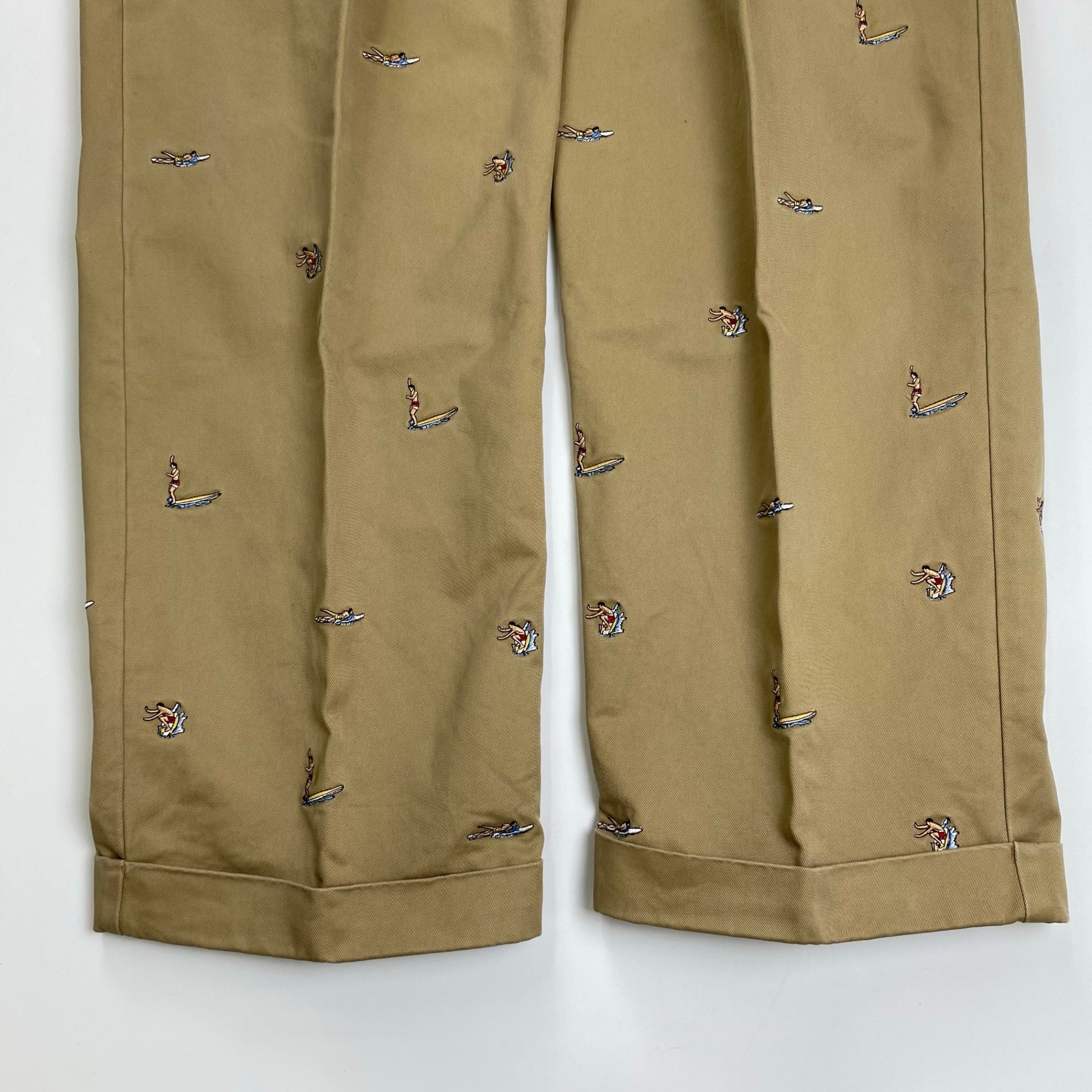 J CREW × BEAMS PLUS ジェイクルー ビームスプラス / コラボ サーファー刺繍 チノパン 参考定価：32,000+tax SIZE:32