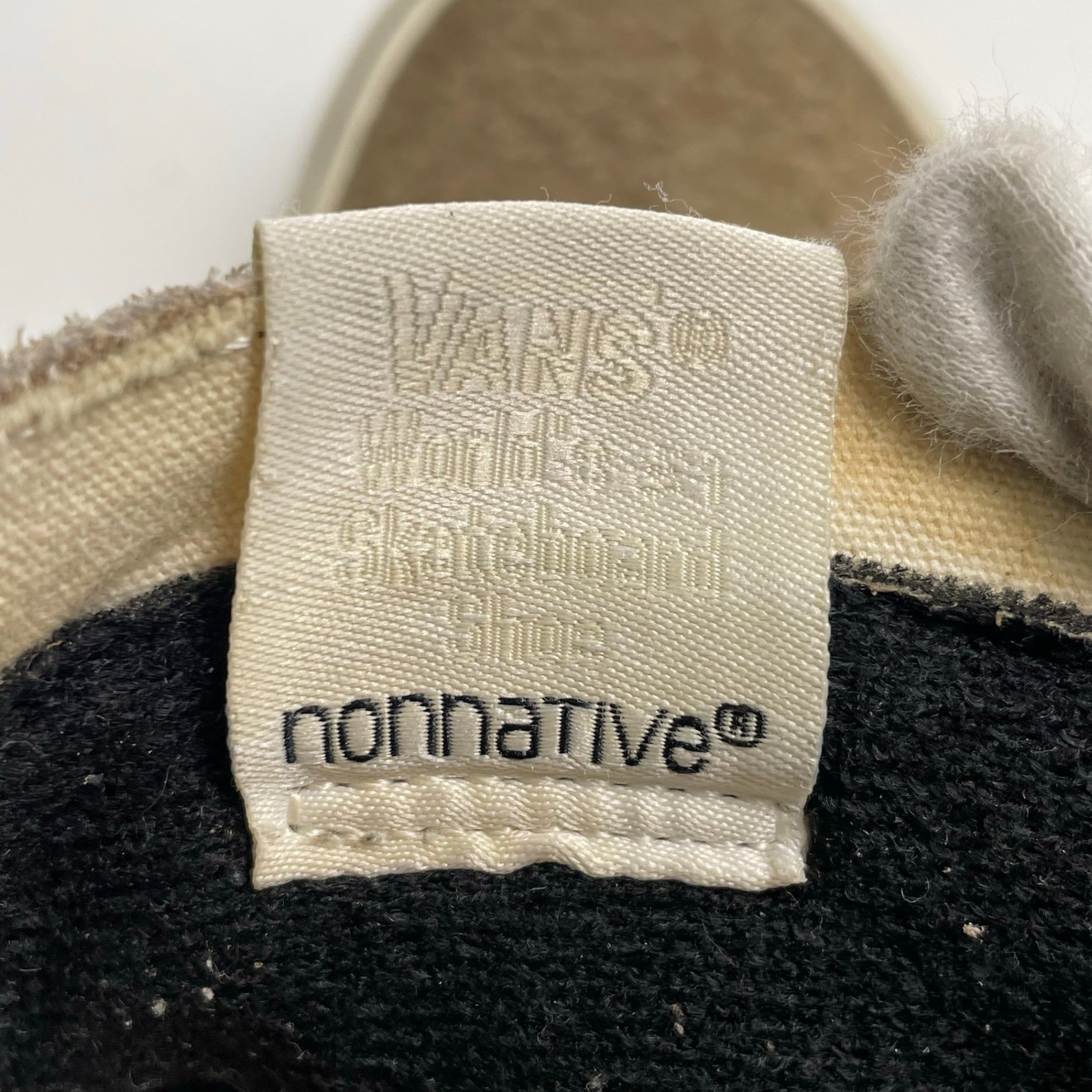 VANS × nonnative ヴァンズ ノンネイティブ / コラボ SK8-HI ローカットスニーカー 箱・替え紐付 SIZE:28cm