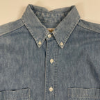 BANANA REPUBLIC / USA製 8-90sB.D デニムシャツ SIZE:L