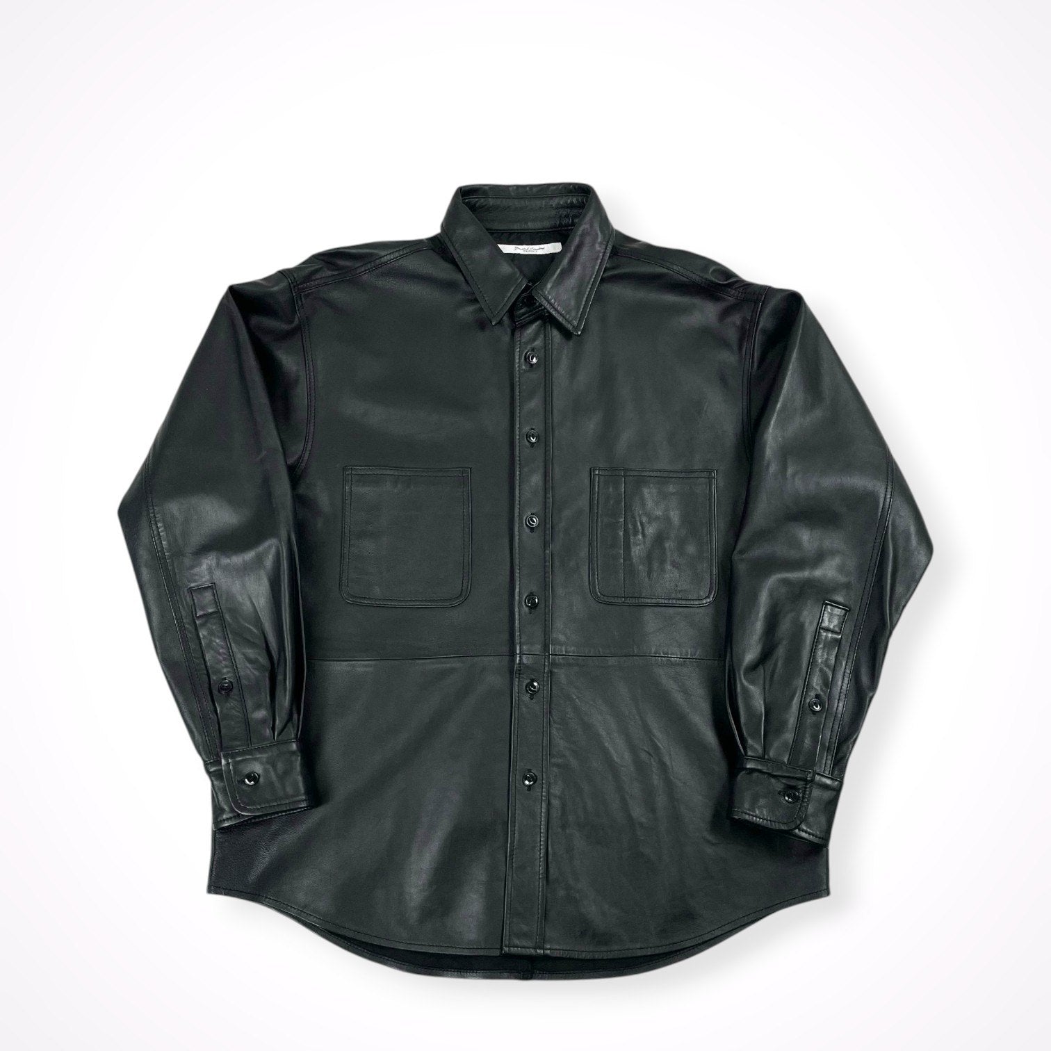 JOURNAL STANDARD TRISECT ジャーナルスタンダード トライセクト / ラムレザーワークシャツ 24年モデル 参考定価：33,000+tax SIZE:S