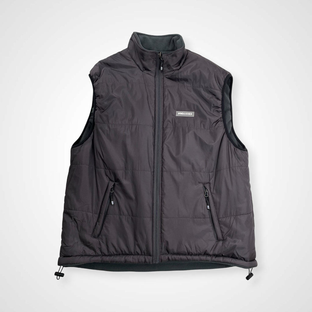 WIND AND SEA ウィンダンシー / リバーシブル インサレーションベスト SIZE：M