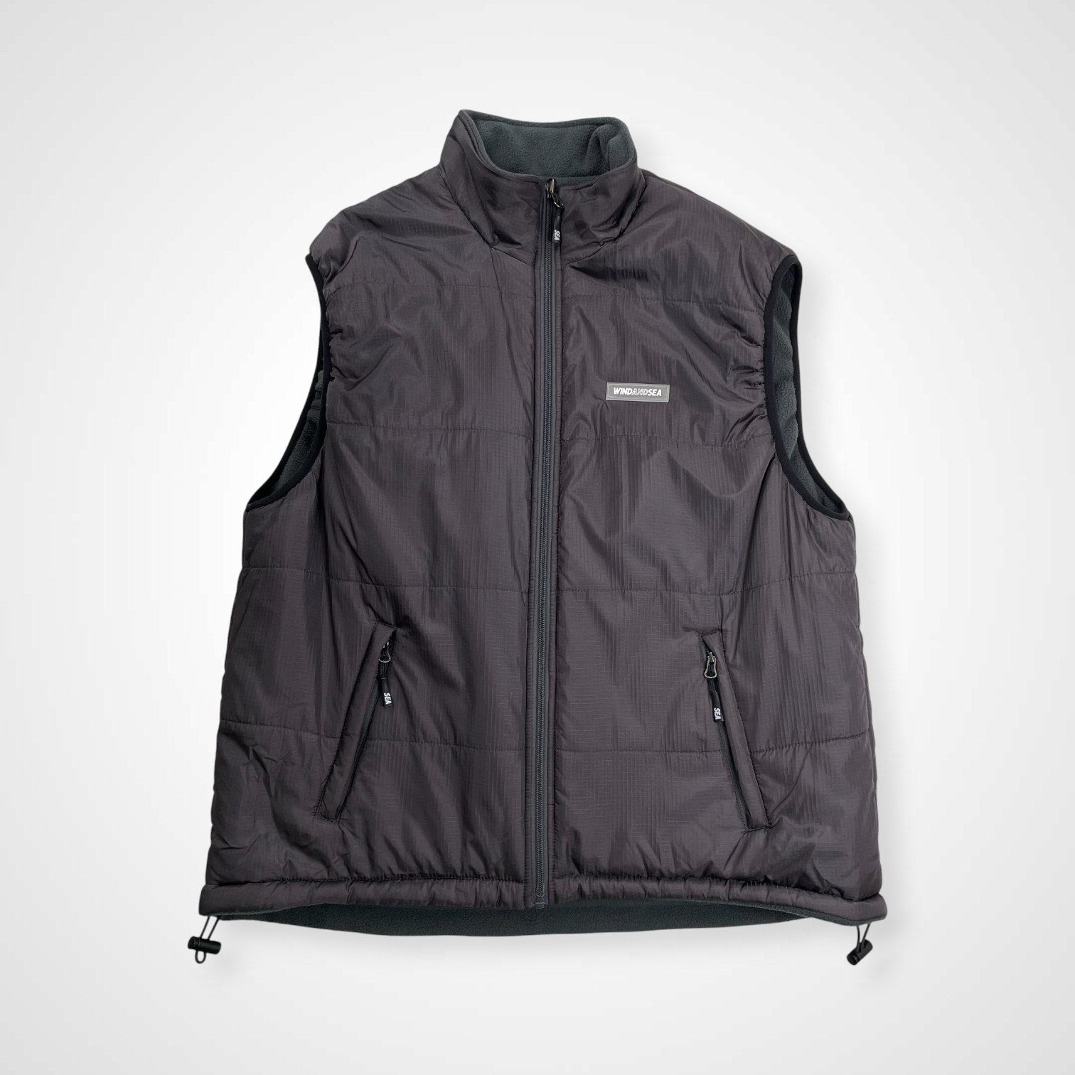 WIND AND SEA ウィンダンシー / リバーシブル インサレーションベスト SIZE：M
