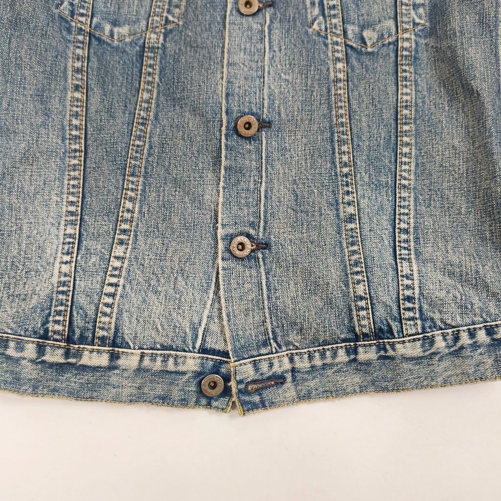 STAMMBAUM × L'APPARTEMENT / 別注 ヴィンテージ加工デニムジャケット SIZE:M
