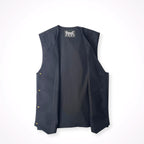 GREASER / 刺繍ロゴツイルヘビーベスト 参考定価：15,000程度 SIZE:L