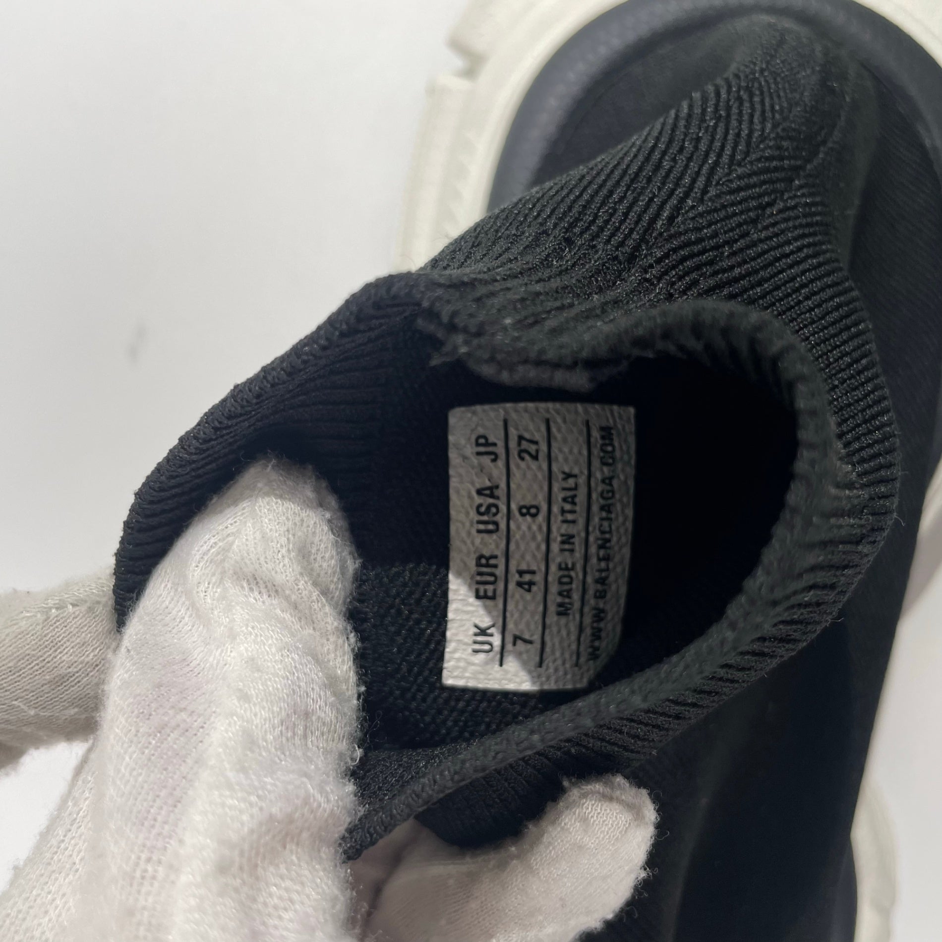 BALENCIAGA バレンシアガ / 3XLソックススニーカー 試着程度 参考定価：150,000程度 SIZE:27cm