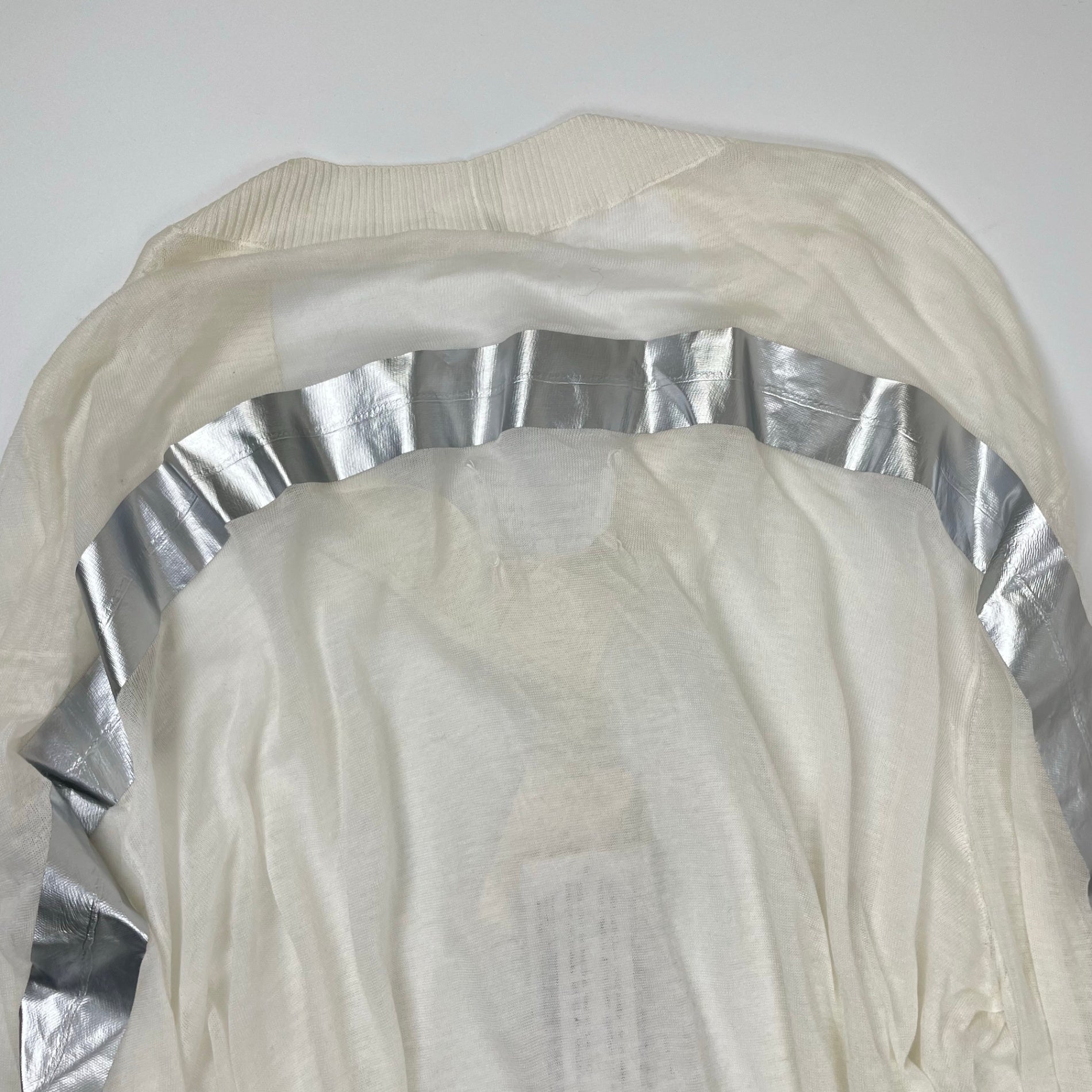 Maison Margiela1 メゾンマルジェラ / シルバーテープハイゲージ コレクションライン 未使用 20SS SIZE:XS