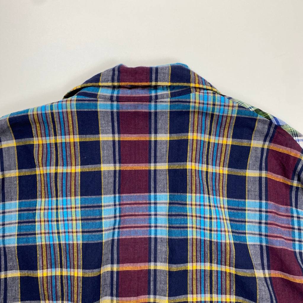 BEAMS PLUS × Jizi / MADRAS Cuff Jacket コラボ マドラスチェック クレイジーパターン ジャケット 参考定価：63,000+tax SIZE：L