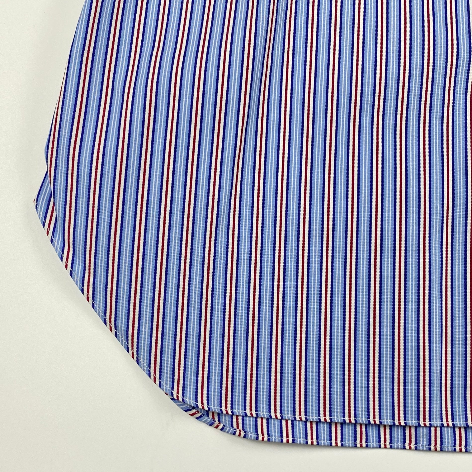 BARBA バルバ / ストライプ ドレスシャツ SIZE:39 15 1/2