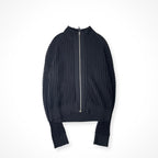 J.L-A.L / Ash Zip Upドライバーズニット 参考定価：56,000+tax SIZE:L