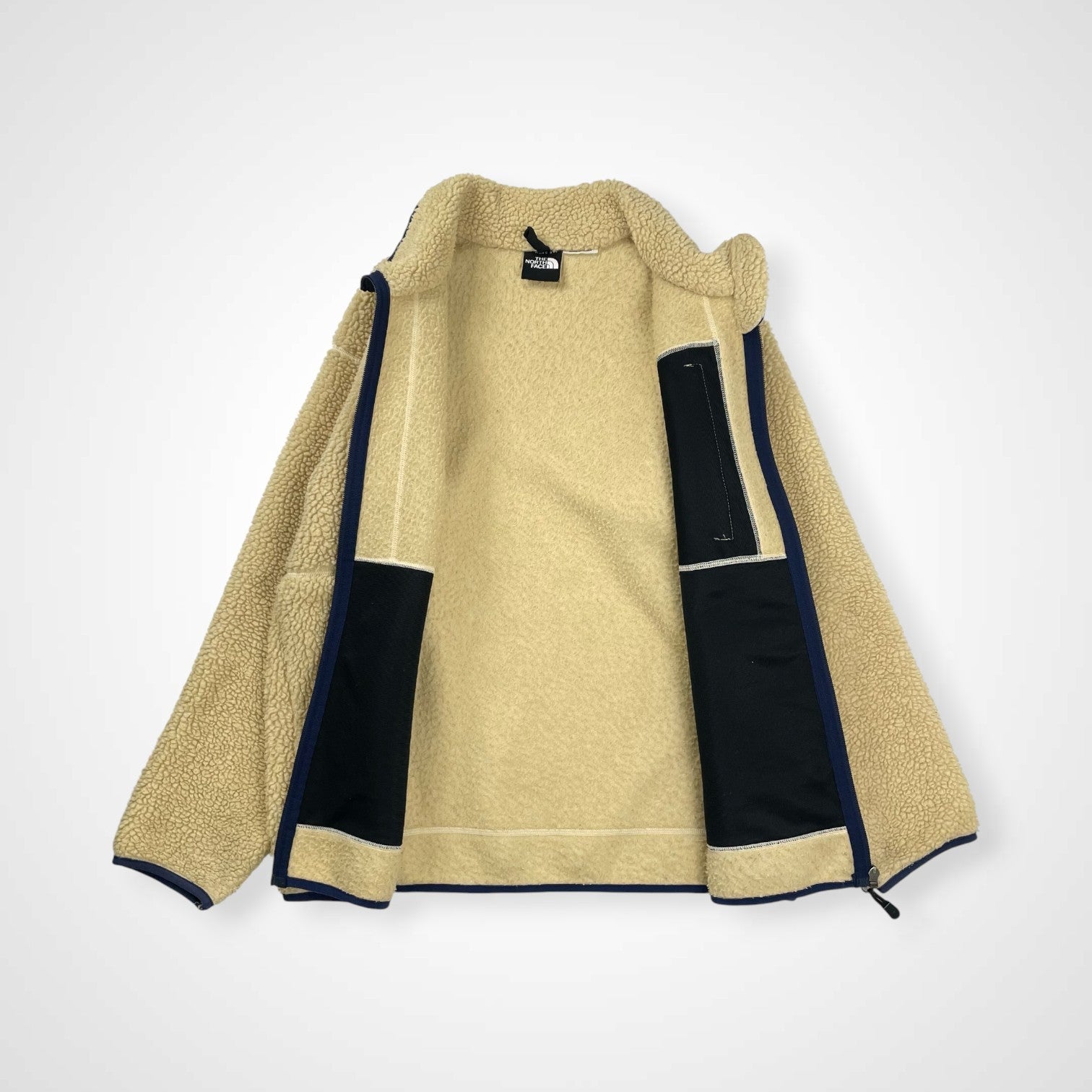 激レア 90's THE NORTH FACE 日本製ボア フリース プルオーバ 90年代 90s ザノースフェイス アメリカ製 レイジ ハーフスナップ