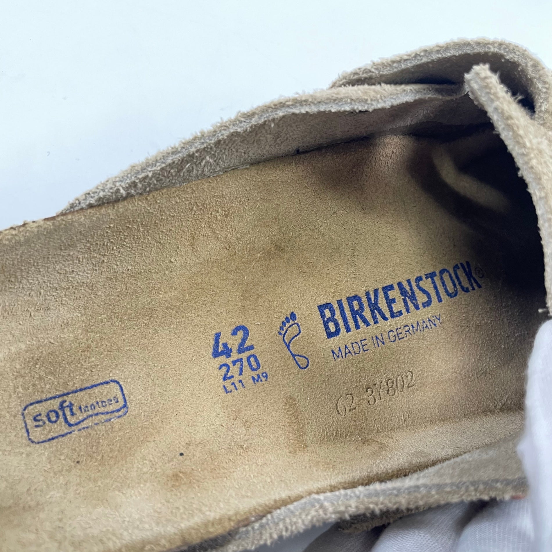 BIRKENSTOCK / スウェードボストンサンダル 参考定価：22,000+tax SIZE:27cm
