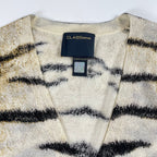 CLASS roberto cavalli / レオパード柄 アンサンブルカーディガン 参考定価：130,000程度 SIZE:42