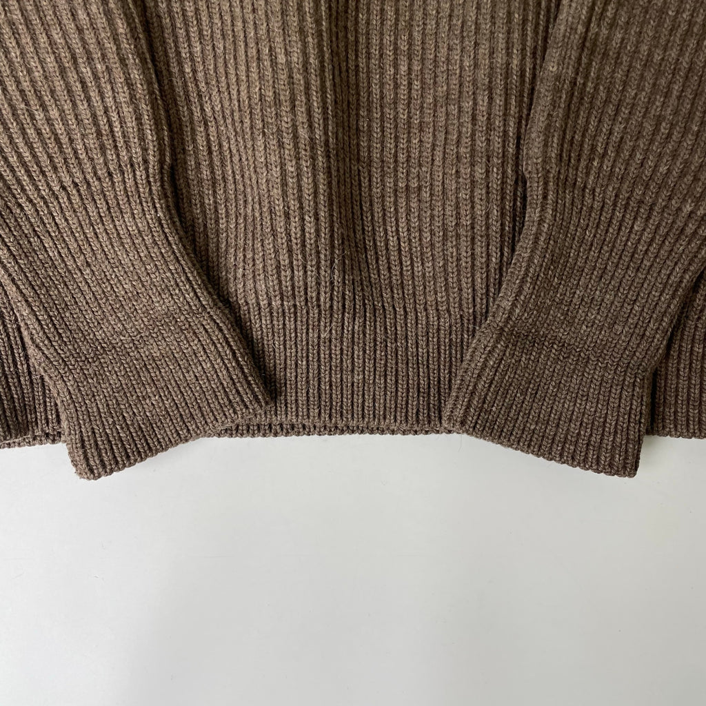 ANDERSEN-ANDERSEN / NATURAL COLOR WOOL KNIT 参考定価：45,000+tax SIZE:M