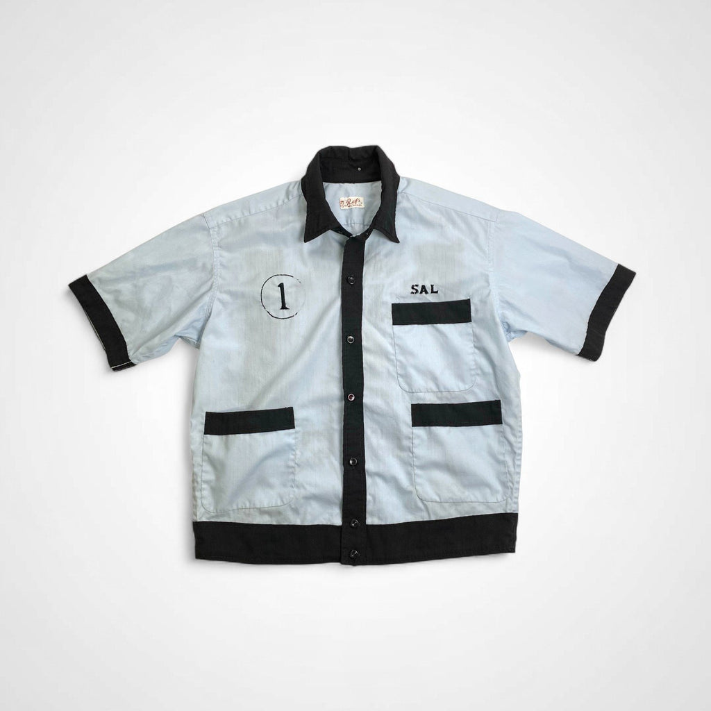 60s VINTAGE ヴィンテージ / ヴィンテージボーリングシャツ SIZE：S程度
