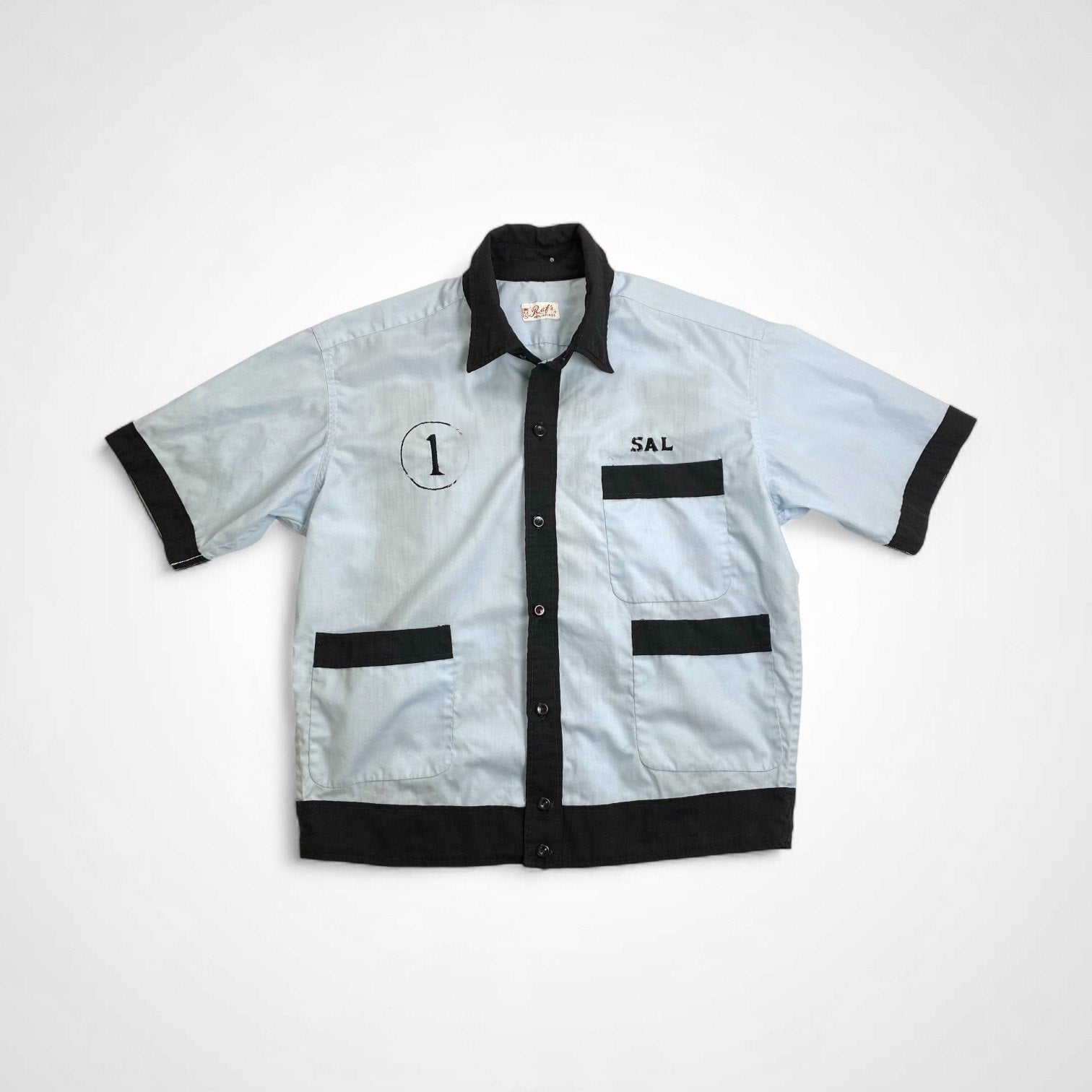 60s VINTAGE ヴィンテージ / ヴィンテージボーリングシャツ SIZE：S程度