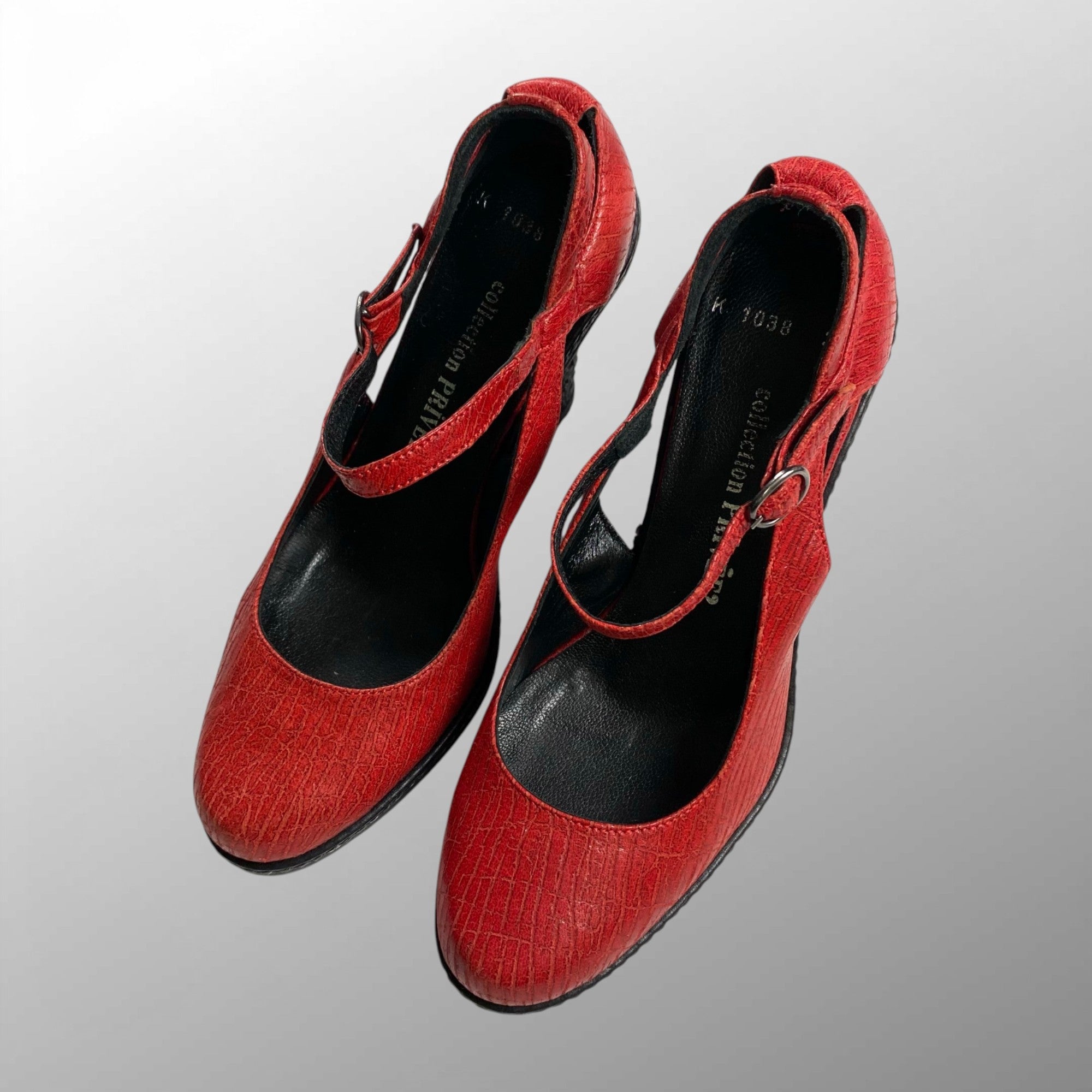 collection PRIVEE? コレクション プリヴェ / ウェッジソール レザーパンプス 参考定価：40,000程度 SIZE：35(23cm程度)