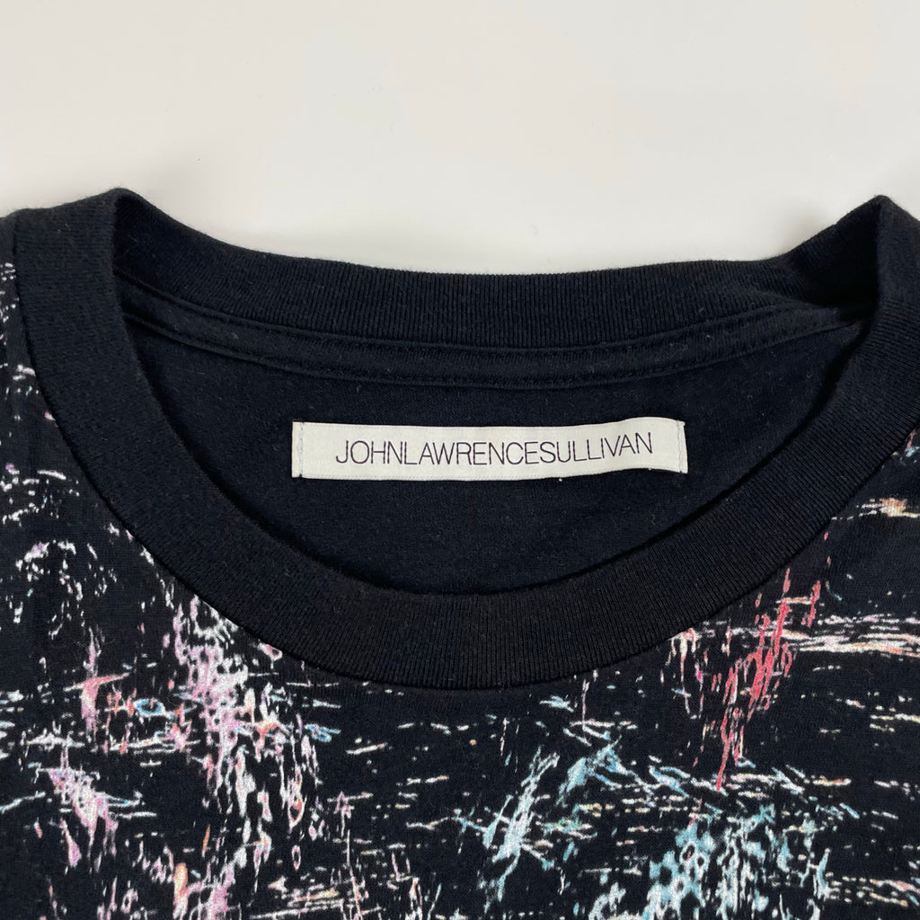 JOHN LAWRENCE SULLIVAN ジョンローレンスサリバン / アートプリントTEE ブラック 参考定価：20,000程度 SIZE：S