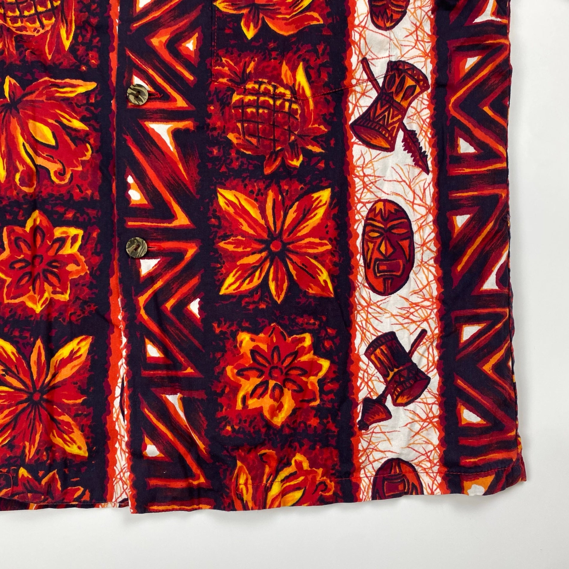 60s VINTAGE Ui-Maikai / ヴィンテージ アロハシャツ MADE IN HAWAII コットン100％ SIZE:L程度