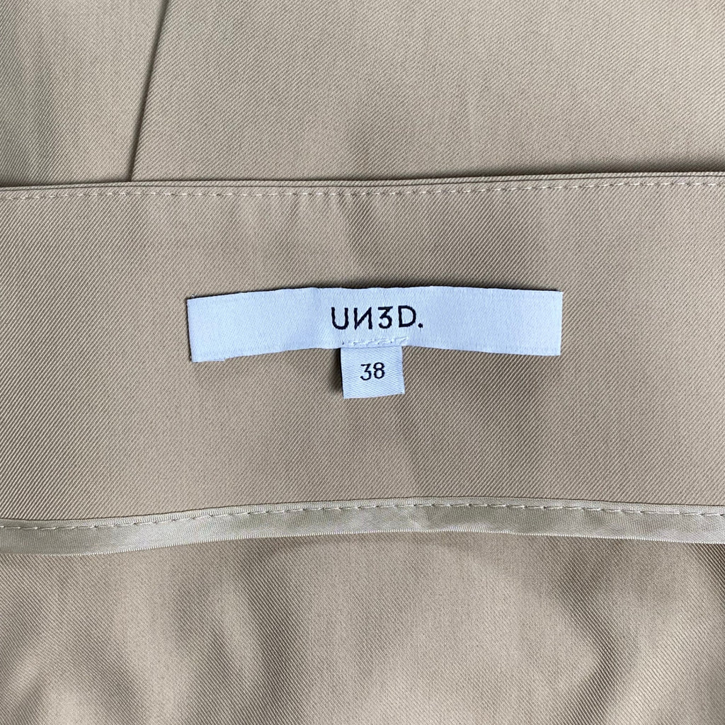 UN3D アンスリード / トレンチスカート ラップデザイン ベルト付 星玲奈さん着用 SIZE:38(M程度)