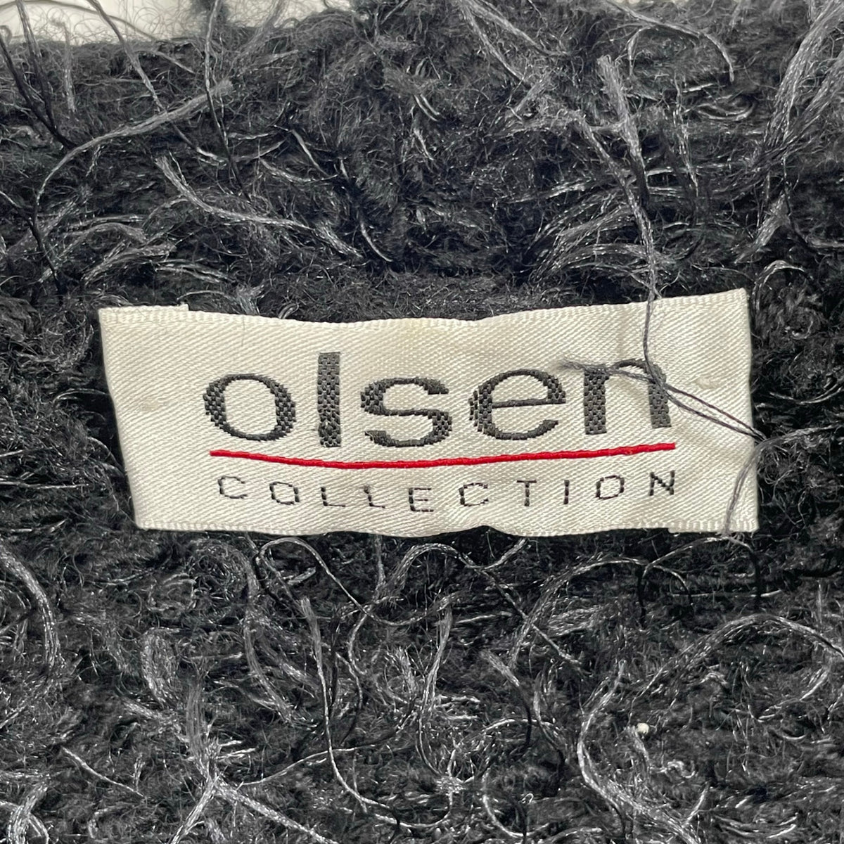 EURO VINTAGE / 〈Olsen〉 ヴィンテージヘアリーニット トッパーカーディガン SIZE:US4
