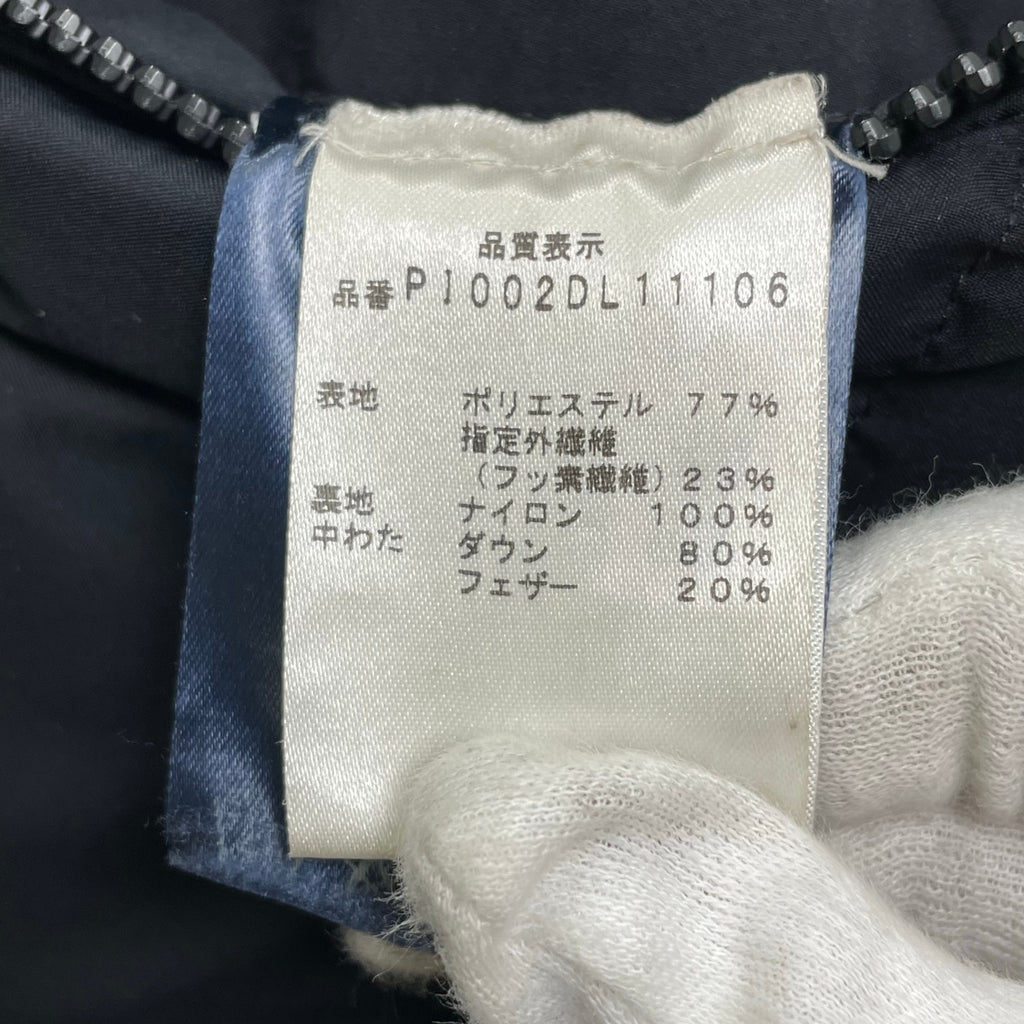 HERNO LAMINAR ヘルノ ラミナーシリーズ / 2WAYダウンコート ブラック 参考定価：150,000程度 SIZE:42