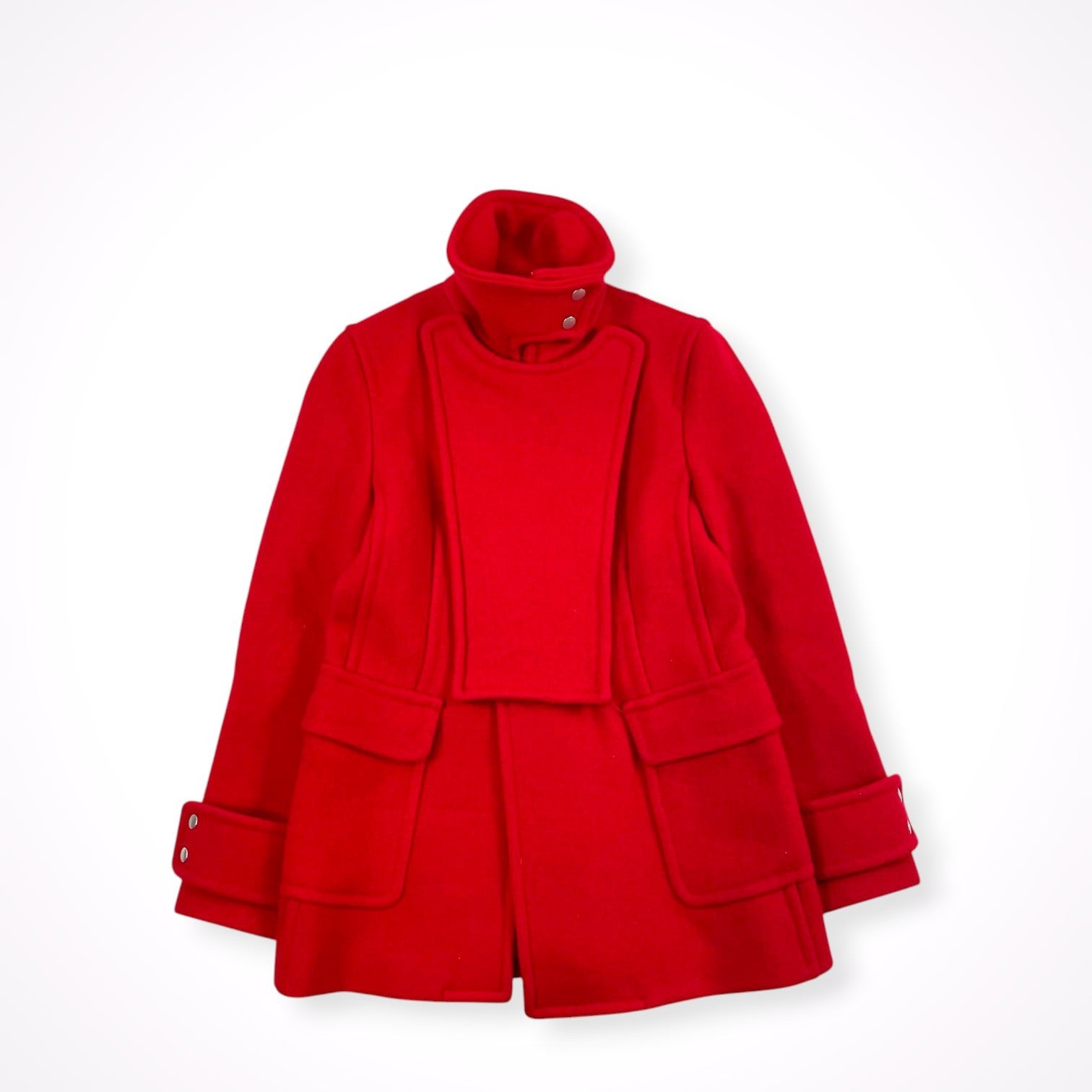 DKNY / アシンメトリーメルトンコート SIZE:4