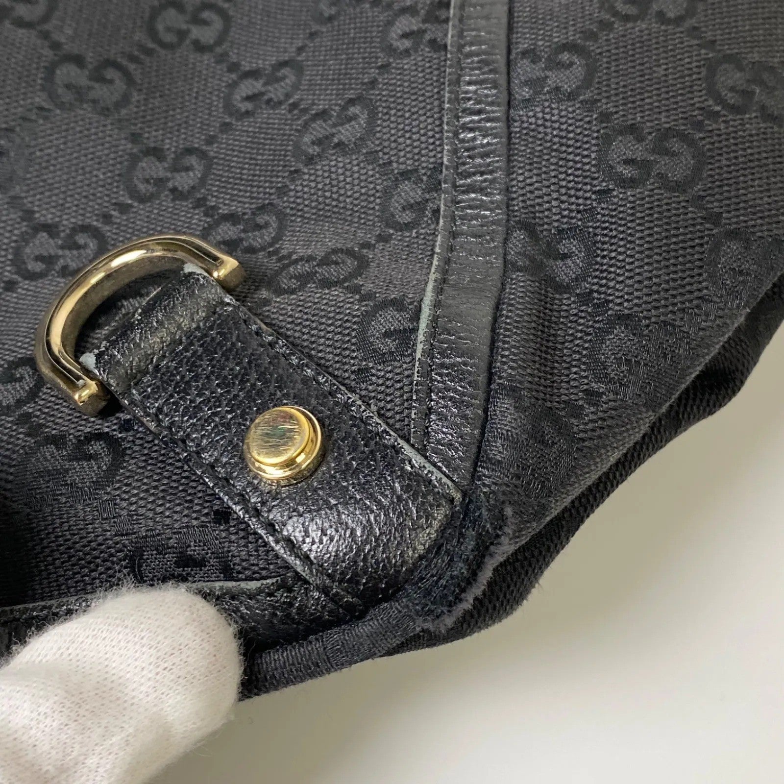 GUCCI グッチ / GGキャンバス アビー ハンドバッグ 130739