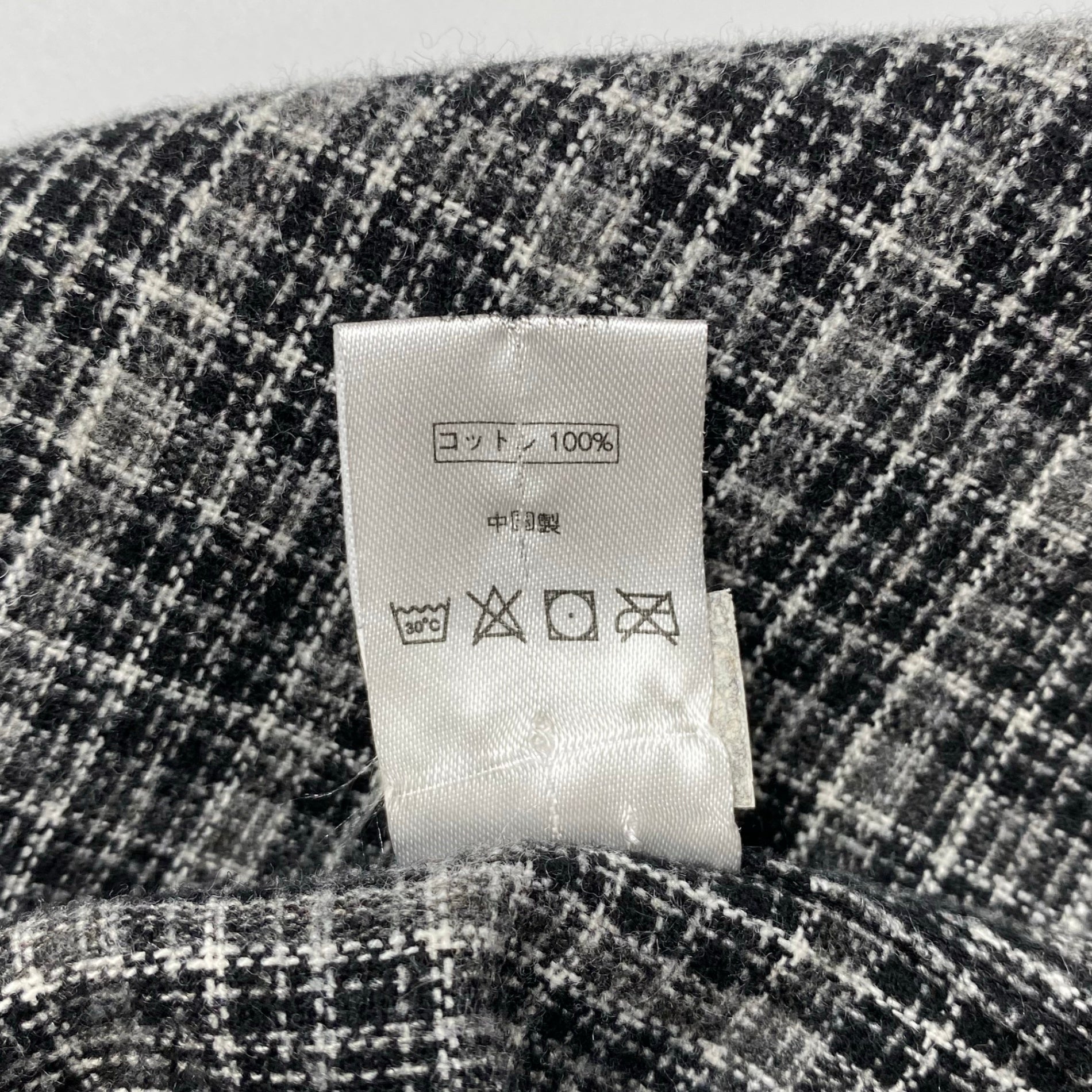 LABROS ラブロス / symbol logo plaid button shirts 刺繍 チェックシャツ SIZE:M