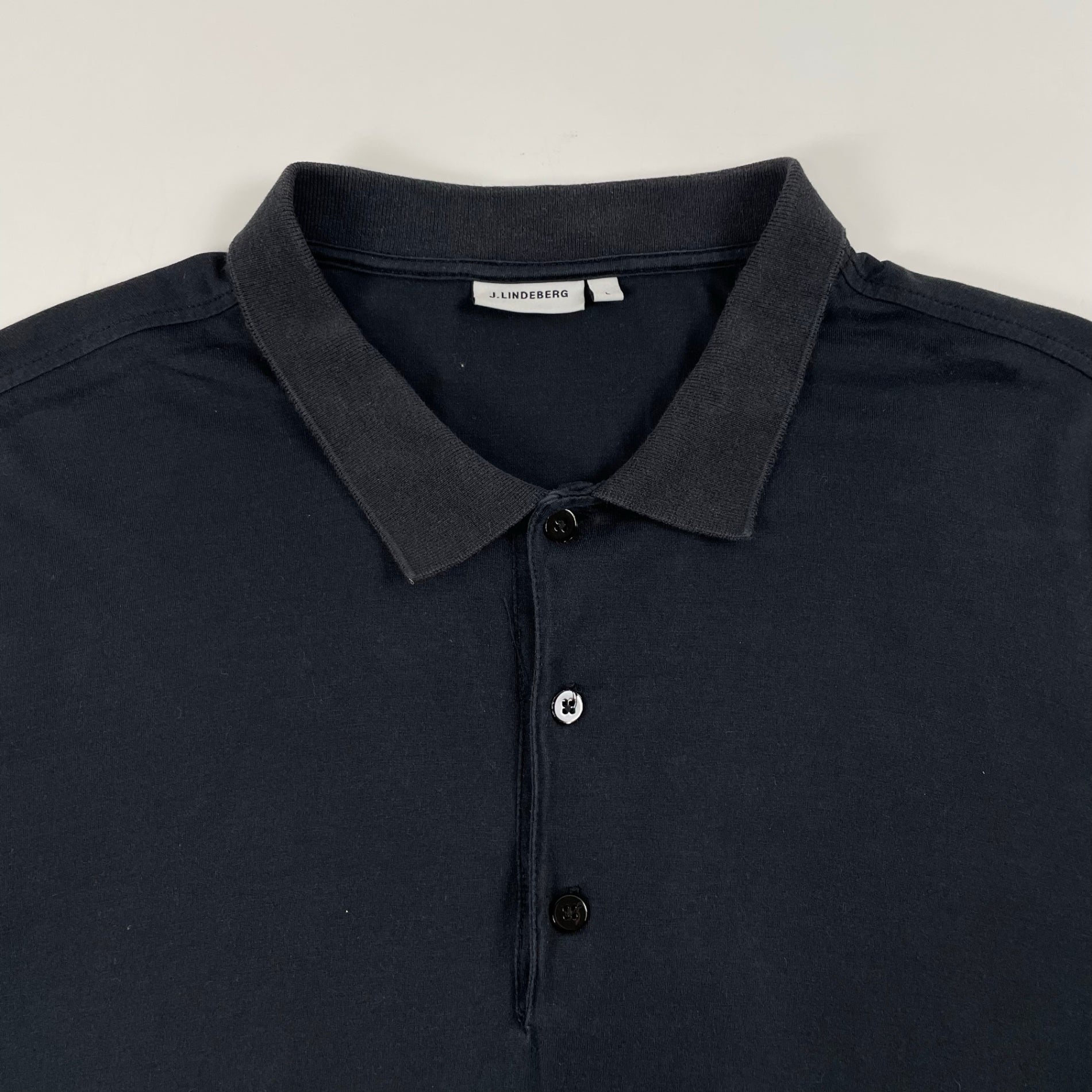 J.LINDEBERG / コットンポロシャツ ブラック SIZE:L – BAUM store