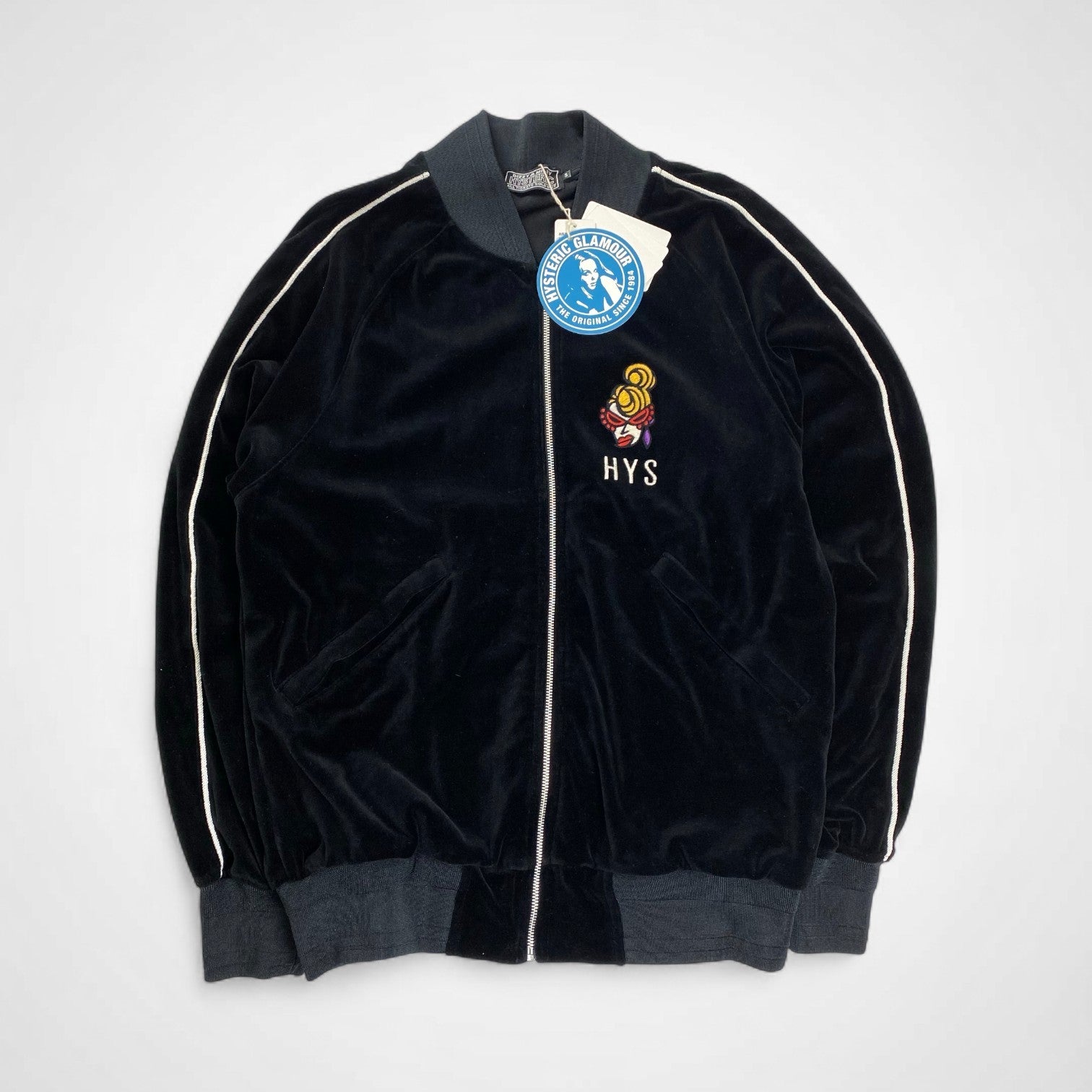 HYSTERIC GLAMOUR ヒステリックグラマー / FLAMING YOUTH ジャンパー 未使用 参考定価：40,000+tax SIZE:S