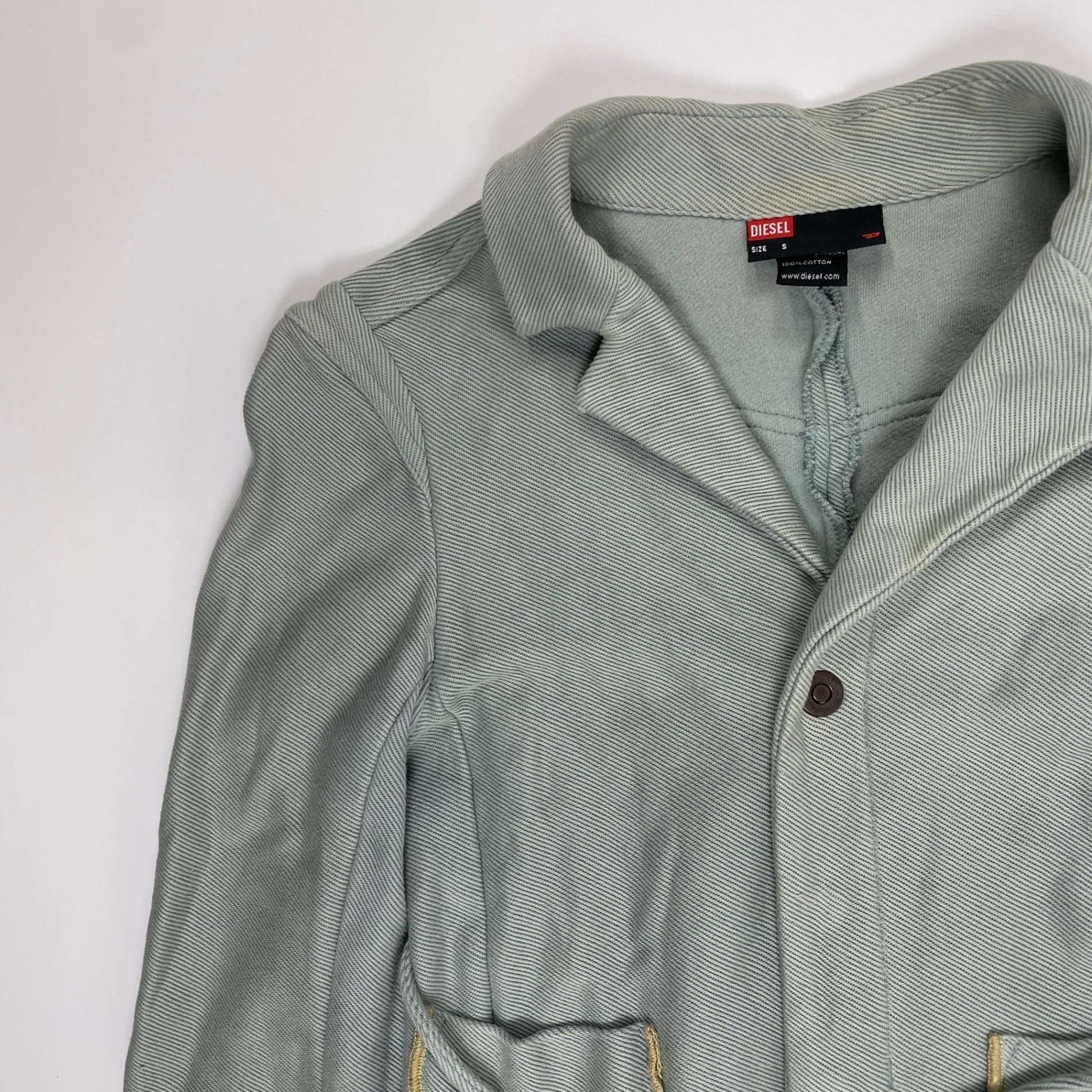 DIESEL ディーゼル / 00sミニジャケット ヴィンテージコットンツイル SIZE:S