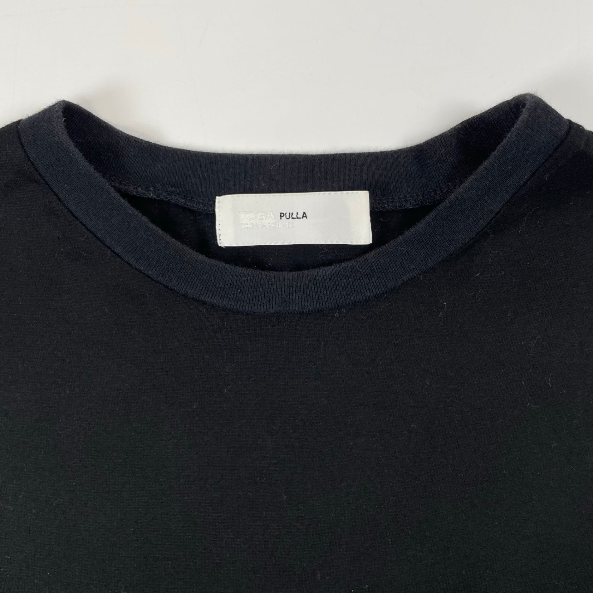 TOGA PULLA / レザーレースアップTEE 参考定価：19,000+tax SIZE:36