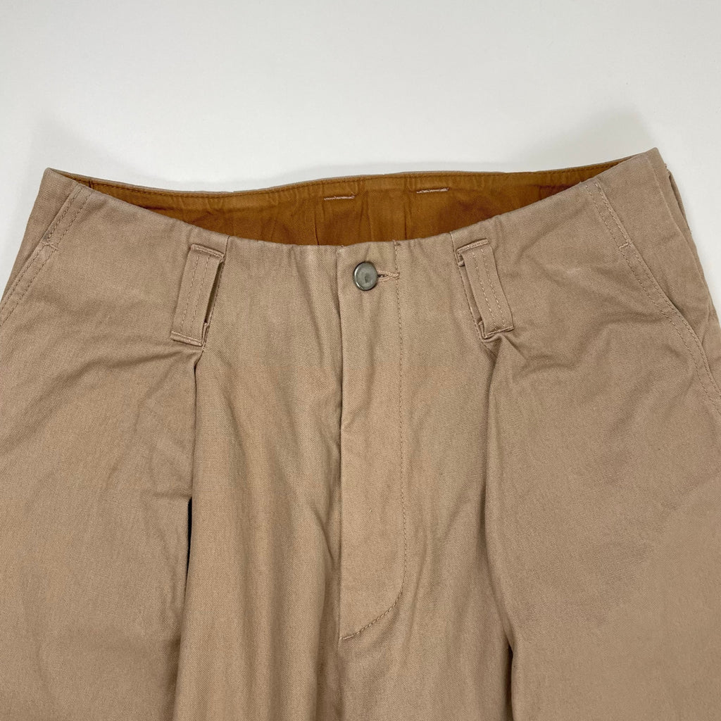 ROUNDABOUT ラウンダバウト / Double Canvas Deep Tuck Pants 参考定価：28,900 SIZE:1